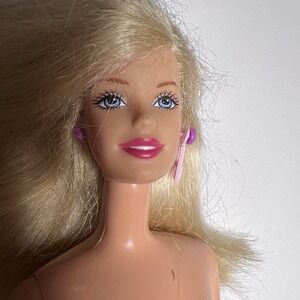 Vtg Barbie Doll Mattel 1966 "Hip 2 Be Square" Barbie 2000 Blonde Blue Eye Swivel
